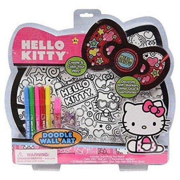 Hello Kitty Doodle Wall Art - Picture 1 of 8